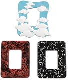 Polaroid i-zone red paisley/black and white/clouds assortment