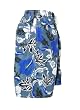 Boys Swim Trunks with pockets. Grey/Purple Floral Sizes SM-XL