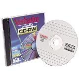 Verbatim 91663 CD-RW, 650 MB, 4X (Single with Jewel Case)