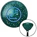 American Shifter 201428 Green Retro Metal Flake Shift Knob with M16 x 1.5 Insert (Blue Transfer Case #5)