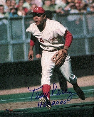 Autographed/Hand Signed Tony Perez Cincinnati Reds 8x10 Photo