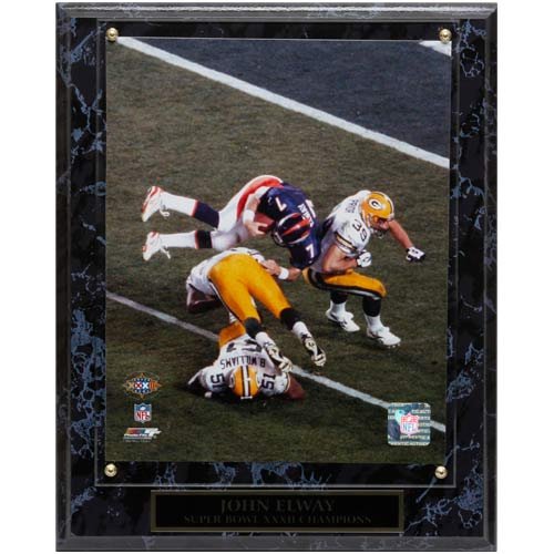 Denver Broncos #7 John Elway 10.5'' x 13'' Super Bowl XXXIII Player Plaque