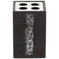 Popular Bath Caprice Black Tooth Brush Holder