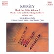 Kod�ly - Cello Works, Volume 2