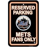 BSS - New York Mets MLB Plastic Parking Sign
