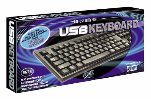 Childrens Toyshop  Video Games : Datel USB Keyboard (PS2)