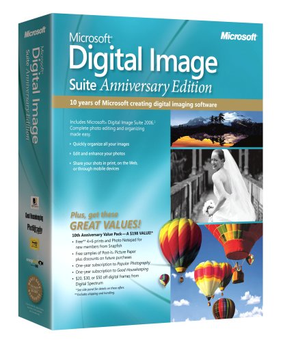 Microsoft Digital Image Suite 2006 Anniversary Edition [OLD VERSION]