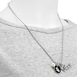 Touch by Alyssa Milano Chicago White Sox Peace & Pearl with Team Logo Pendant Necklace