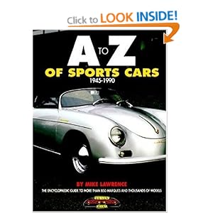 A to Z of Sports Cars, 1945-90 (A-Z)