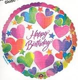 Happy Birthday Helium Balloon