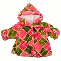 Corky & Company Back 2 Basics Hooded Swing Coat (6-9 Months)