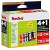 Geha C13/C14/2xC35 Multipack (Canon BCI-3/6)