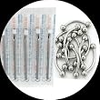 EXTERNALLY THREADED CURVE BARBELL KIT