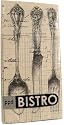 6 packs Cutlery Fork Knife Spoon Themed Bistro Napkins 3.25 by 6.5 inches, pack of 12