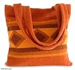 Wool handbag, 'Ochre Medley' Wool handbag, 'Ochre Medley'