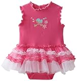 Babyworks Baby-Girls Newborn Tutu Creeper Shirt, Pink, 6-9 Months