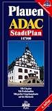 Plauen, GPS-genau. ADAC Stadtpl�ne Deutschland: Mit Cityplan. Mit Postleitzahlen. Mit gro�er Umgebungskarte - 