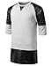 URBANCREWS Mens Hipster Hip Hop High-Low Crewneck Longline T-shirt