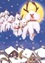 Nine Poodles Prancing