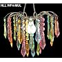 Pastel Multi Color Room Rainbow Chandelier Lamp Light