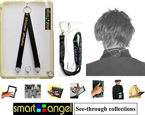 New Ipad Mini &amp; Retina Display Pu+pc Case with Wired Audio Integrated Neck Strap &amp; Hand Strap + Microphone Capability- Beige- Also Available in Black, Yellow