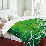 Duvet Cover Richness of Color Green (by DENY Designs)