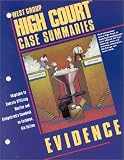 Evidence (High Court Case Summaries)