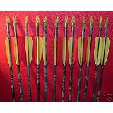 WHOLESALE CARBON CAMO ARROWS TECHNOFIBRE W/BROADHEADS