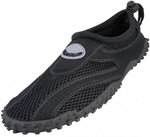 AimTrend Women's Water Pool Beach Aqua Shoes Black Black-7