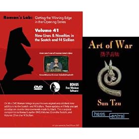 Click here to buy Roman's Lab Chess: New Lines & Novelties in the Scotch and f4 Sicilian & &....