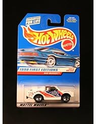 Hot Wheels - 1998 First Editions - Bad Mudder - Ford Truck - Die Cast - Racing Paint Job - #33 of 40 Cars - Collector #662 - Limited Edition - Collectible 1:64 Scale