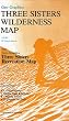 Three Sisters Wilderness Area Map - Paper