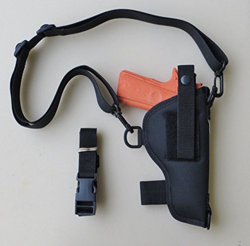 Bandolier Shoulder Holster for Colt 45, Beretta 92, Glock 17 Other 4 1/2