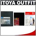 ITOYA ART Portfolio Professional 13 x 19 Storage/Display Book + ITOYA ART Portfolio 13 x 19 Imagenvelope Storage + Canon Matte Photo Paper 13 x 19