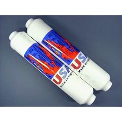 2 x Pack Wasserfilter mit 3/8 Zoll Anschluss f�r Side by Side K�hlschr�nke z.B: Miele - Samsung - LG - Siemens