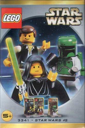 Star Wars Lego #3341 Figure Set Luke Skywalker, Han Solo & Boba Fett