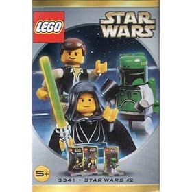 Star Wars Lego #3341 Figure Set Luke Skywalker, Han Solo & Boba Fett
