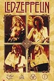 Posters: Led Zeppelin Poster - Parchment (36 x 24 inches)
