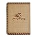 ZLYC Vintage Novelty Envelope Travel PU Leather Waterproof Passport Cover Holder