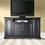 Crosley Furniture Alexandria 60" TV Stand in Black Finish