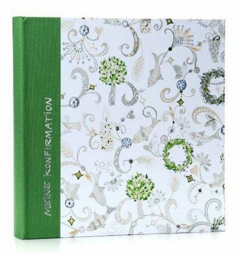 Goldbuch 03513 - Fotobuch Konfirmation, gr&uuml;n / wei&szlig; Preisvergleich
