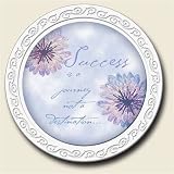 Scentiment Coaster with saying ~ Success is a Journey ~ vanilla aroma ~ gift bag and easel ~ code 606