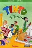 TINTO 1 und 2 - Bisherige gr&uuml;ne Ausgabe: 1. Schuljahr - Arbeitsheft 1 Schreiben mit Anlauttabelle auf CD-ROM