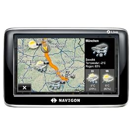 Navigon 6350 4.3 inch Satellite Navigation with 3D European Maps and Live Services