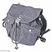 Caravan Black Washed Cotton Canvas Bag