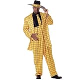 Zoot Suit (Yellow) Plus Adult