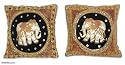 Cushion covers, 'Royal Elephant' (pair)