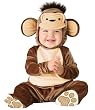 Mischievous Monkey Infant Costume Child Clothes Size 6-12mo.