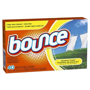 Bounce Outdoor Fresh Fabric Softener Sheets, 40 Count (Pack of 3)