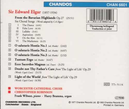 Cover image : Choral Works